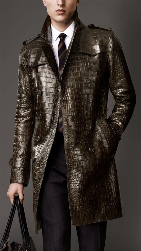 green burberry coat mens|Burberry coat prices.